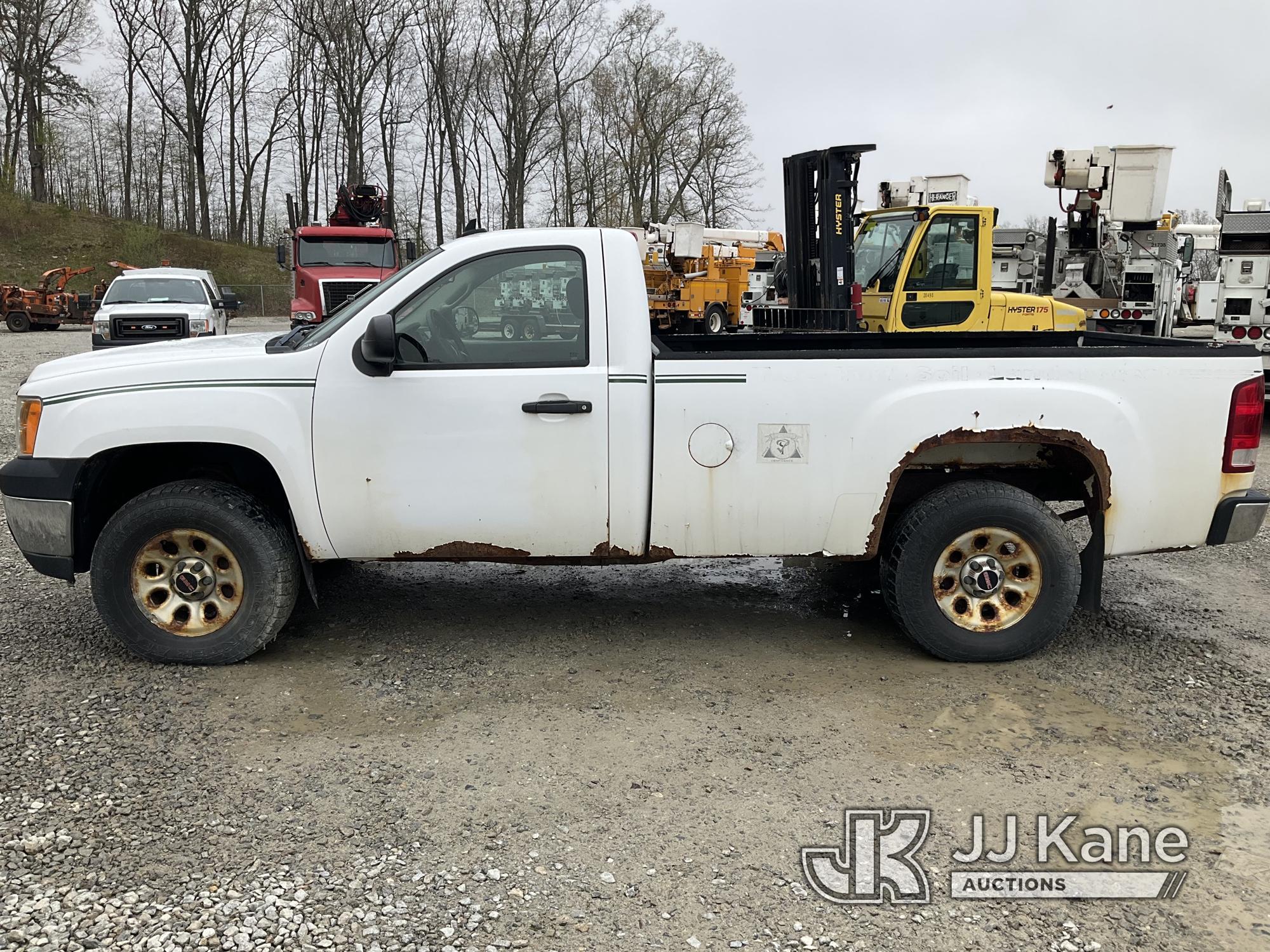 (Shrewsbury, MA) 2009 GMC Sierra 1500 4x4 Pickup Truck Not Running, No Crank, Drivetrain Condition U