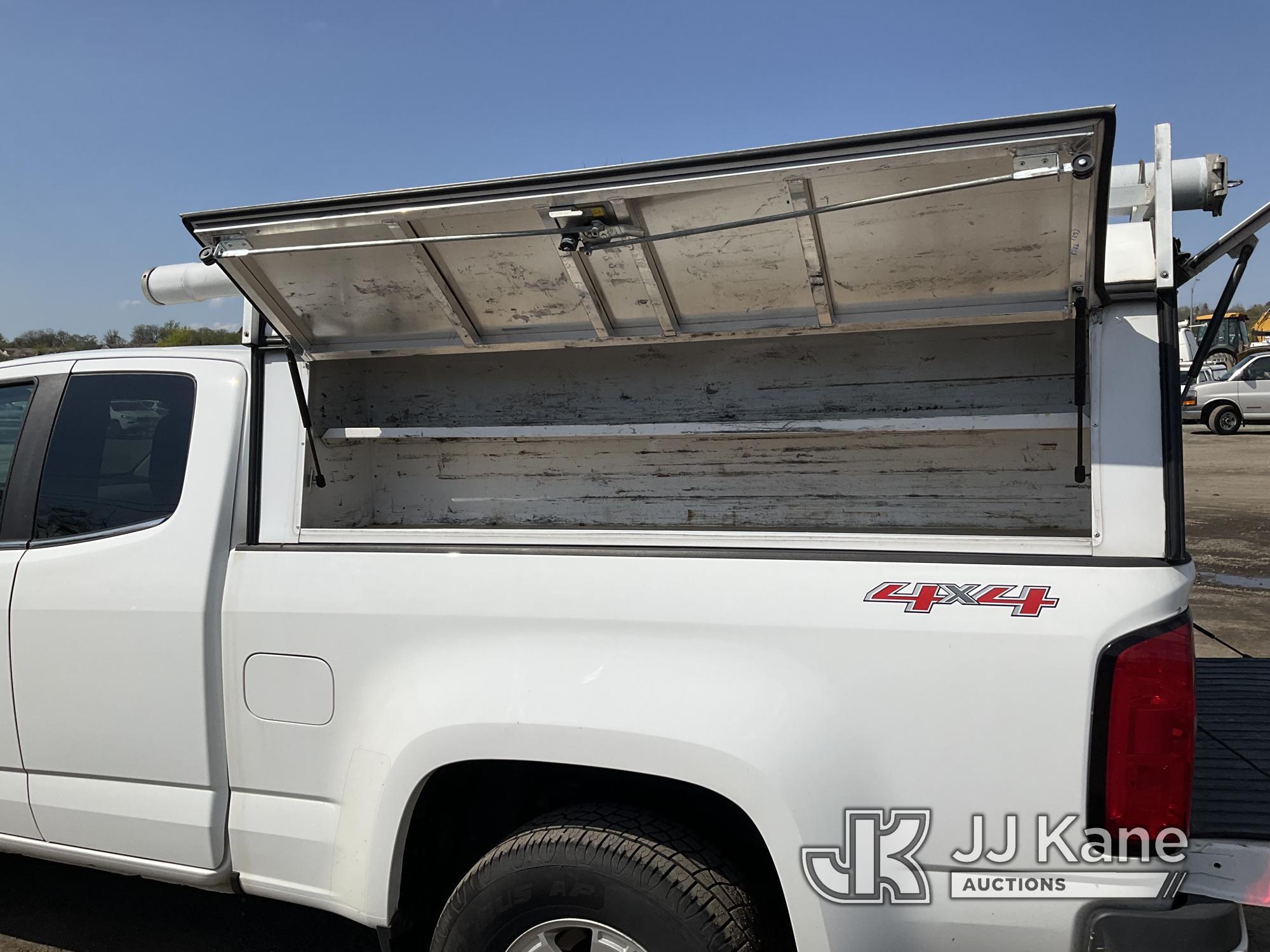 (Plymouth Meeting, PA) 2018 Chevrolet Colorado 4x4 Extended-Cab Pickup Truck Runs & Moves, Body & Ru