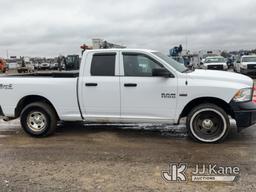 (Charlotte, MI) 2015 DODGE RAM 1500 4x4 Quad-Cab Pickup Truck Runs, Moves, Engine Tick, Jump to Star