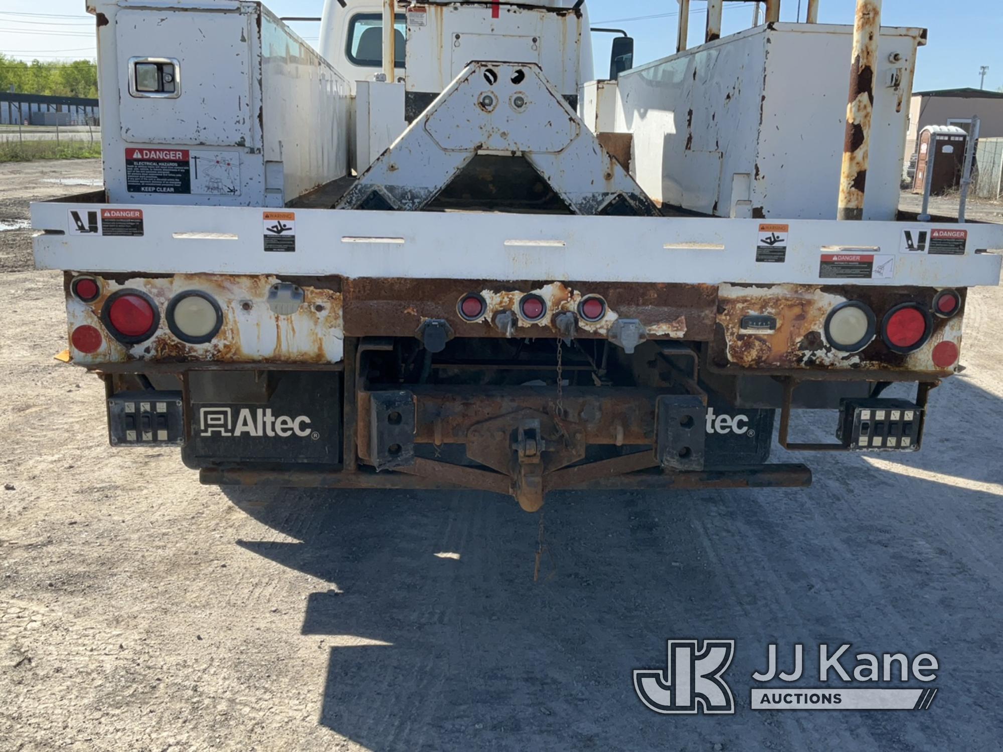 (Rome, NY) Altec AA55, Material Handling Bucket Truck rear mounted on 2016 Freightliner M2 106 Utili