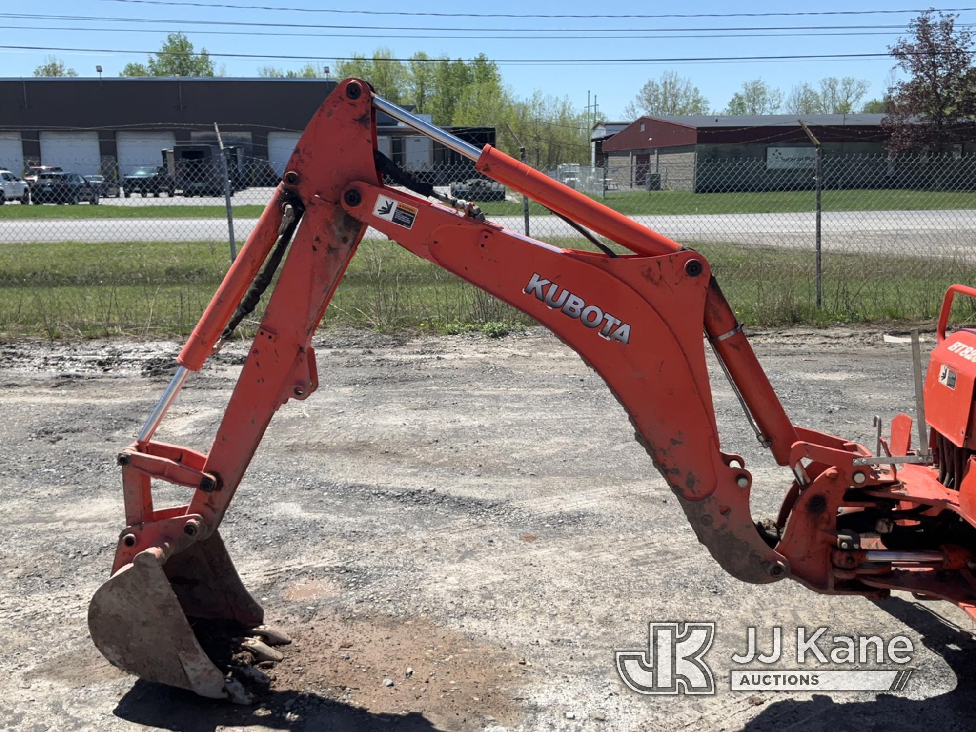 (Rome, NY) 2019 Kubota B26 4x4 Mini Tractor Loader Backhoe Runs, Moves & Operates, Fuel Issue, Stall