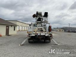 (Fort Wayne, IN) Altec DC47-TR, Digger Derrick rear mounted on 2018 International Durastar 4300 Util