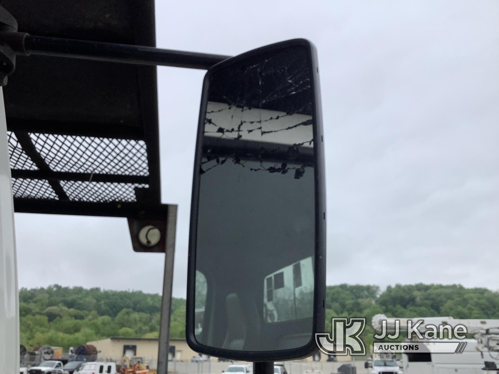 (Smock, PA) Altec LRV60/70, Over-Center Elevator Bucket mounted behind cab on 2012 Freightliner M2 1