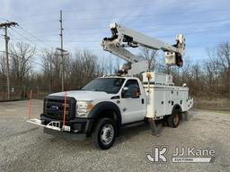 (Fort Wayne, IN) Altec AT40M, Articulating & Telescopic Material Handling Bucket Truck mounted behin