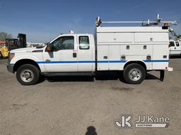 (Plymouth Meeting, PA) 2013 Ford F350 4x4 Extended-Cab Enclosed Service Truck Runs & Moves, Body & R