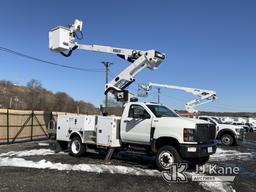 (Kings Park, NY) Versalift VST-40I, Articulating & Telescopic Material Handling Bucket Truck mounted