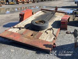 (Rome, NY) 2002 Ditch Witch S8B Trailer Bad Axle, Wheel Off, Not Roadworthy