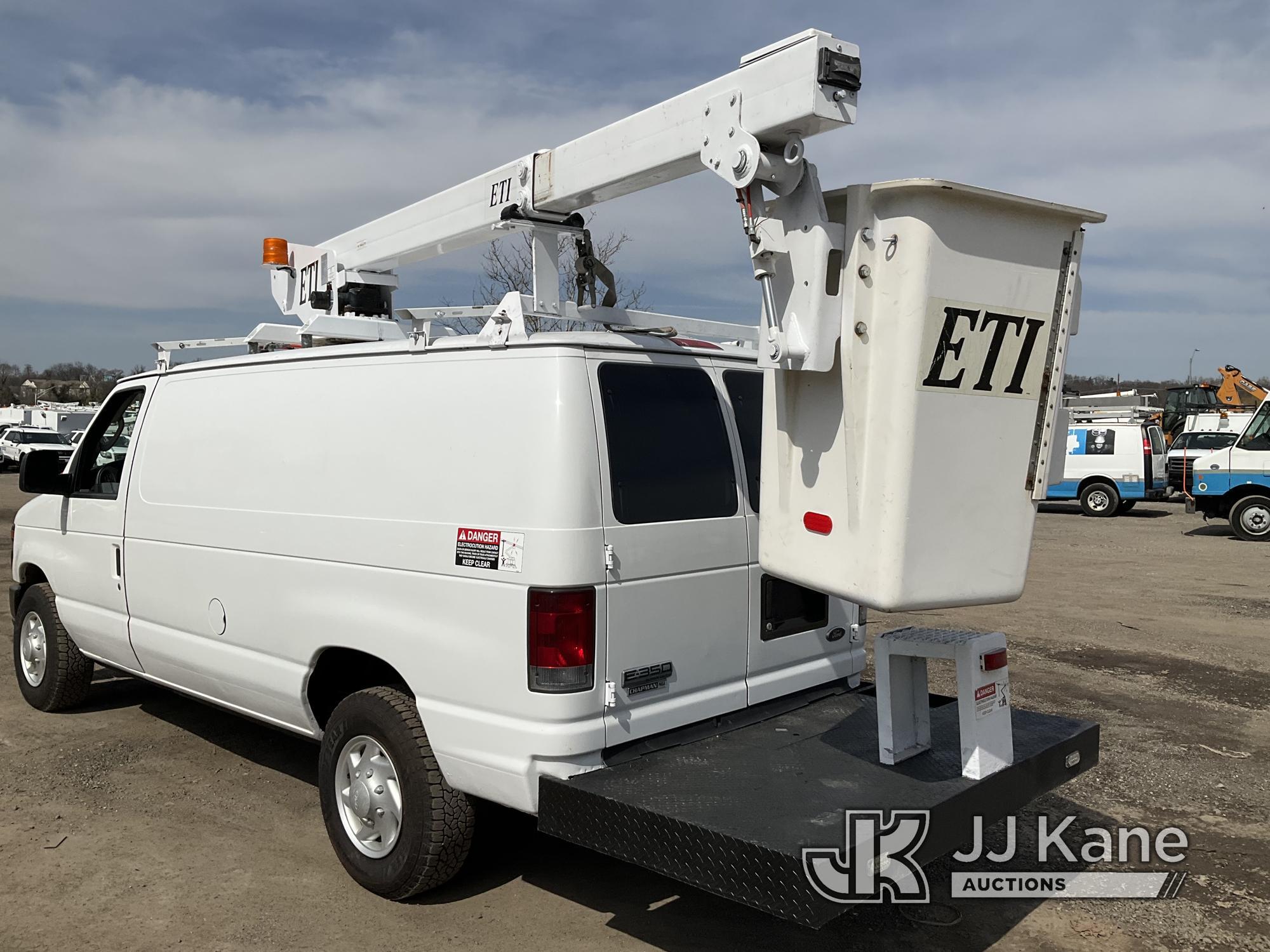 (Plymouth Meeting, PA) ETI ETT29-SNV, Telescopic Non-Insulated Bucket Van mounted on 2008 Ford E350