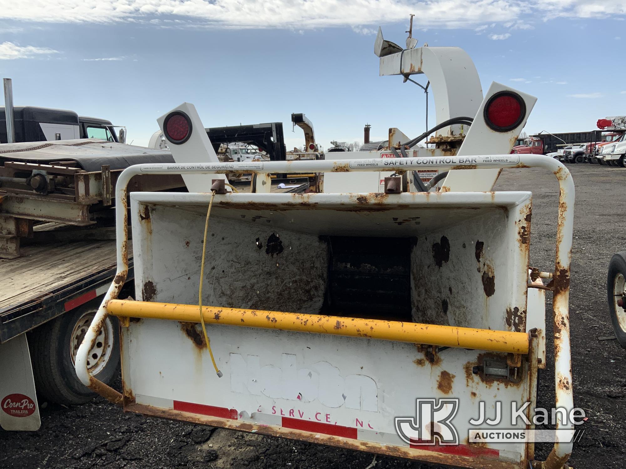 (Ashland, OH) 2016 Morbark M12D Chipper (12in Drum), trailer mtd. NO TITLE) (Not Running, Condition