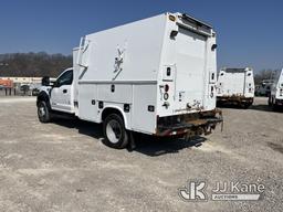 (Smock, PA) 2017 Ford F550 Air Compressor/Enclosed Utility Truck Runs, Moves & Operates, Compressor