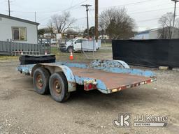 (Charlotte, MI) 1999 Butler T/A Tagalong Flatbed Trailer