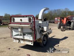 (Charlotte, MI) 2016 Vermeer BC1000XL Chipper (12in Drum) Runs, Clutch Engages, Key Broken Off In Ig