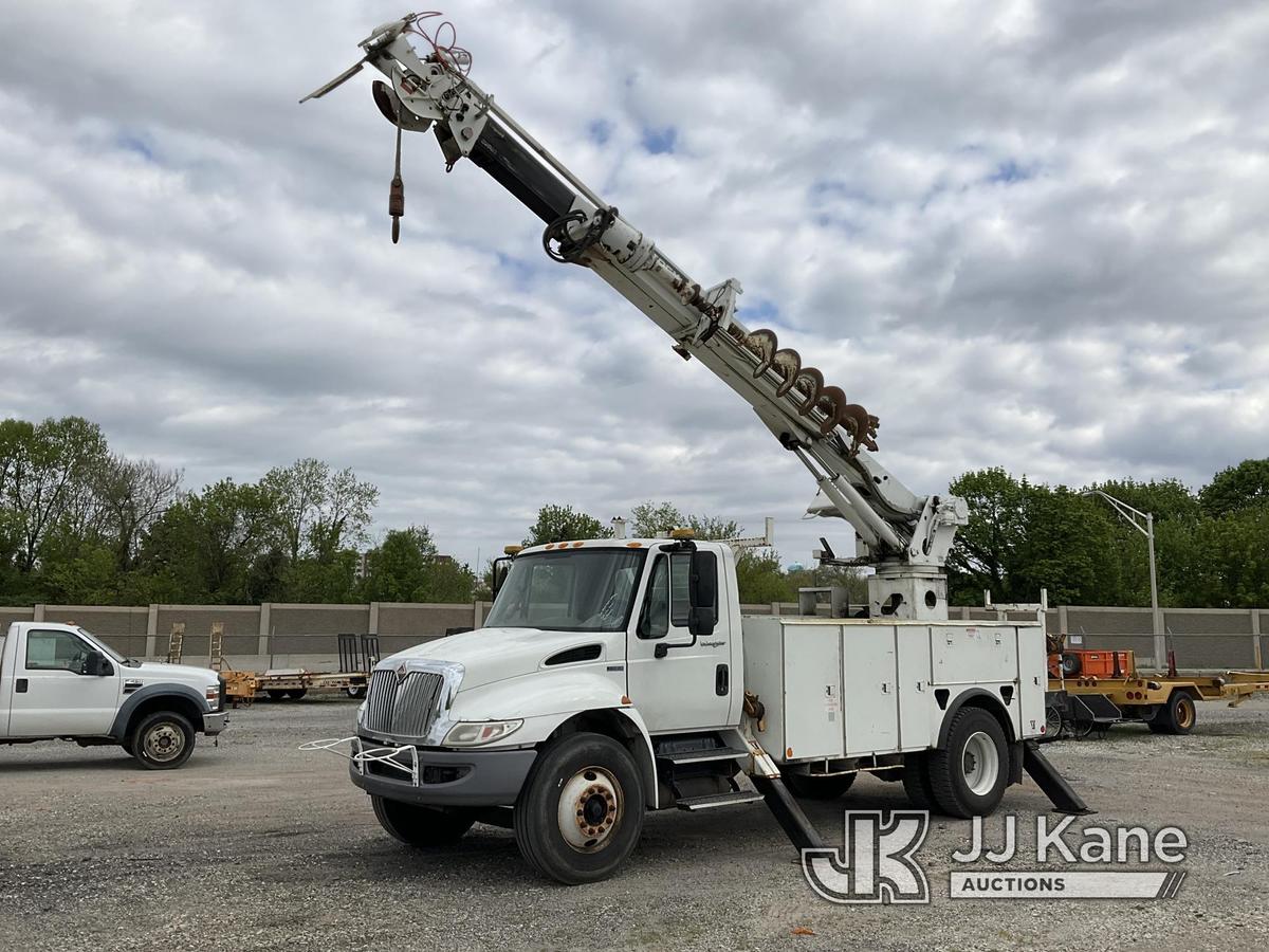 (Plymouth Meeting, PA) Terex Commander 4047, Digger Derrick rear mounted on 2014 International 4300