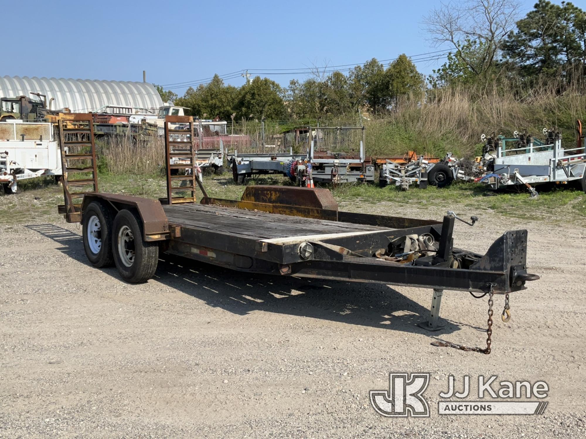 (Bellport, NY) 2005 Cam Superline T/A Tagalong Trailer Body, Decking & Rust Damage) (Note: Inspectio