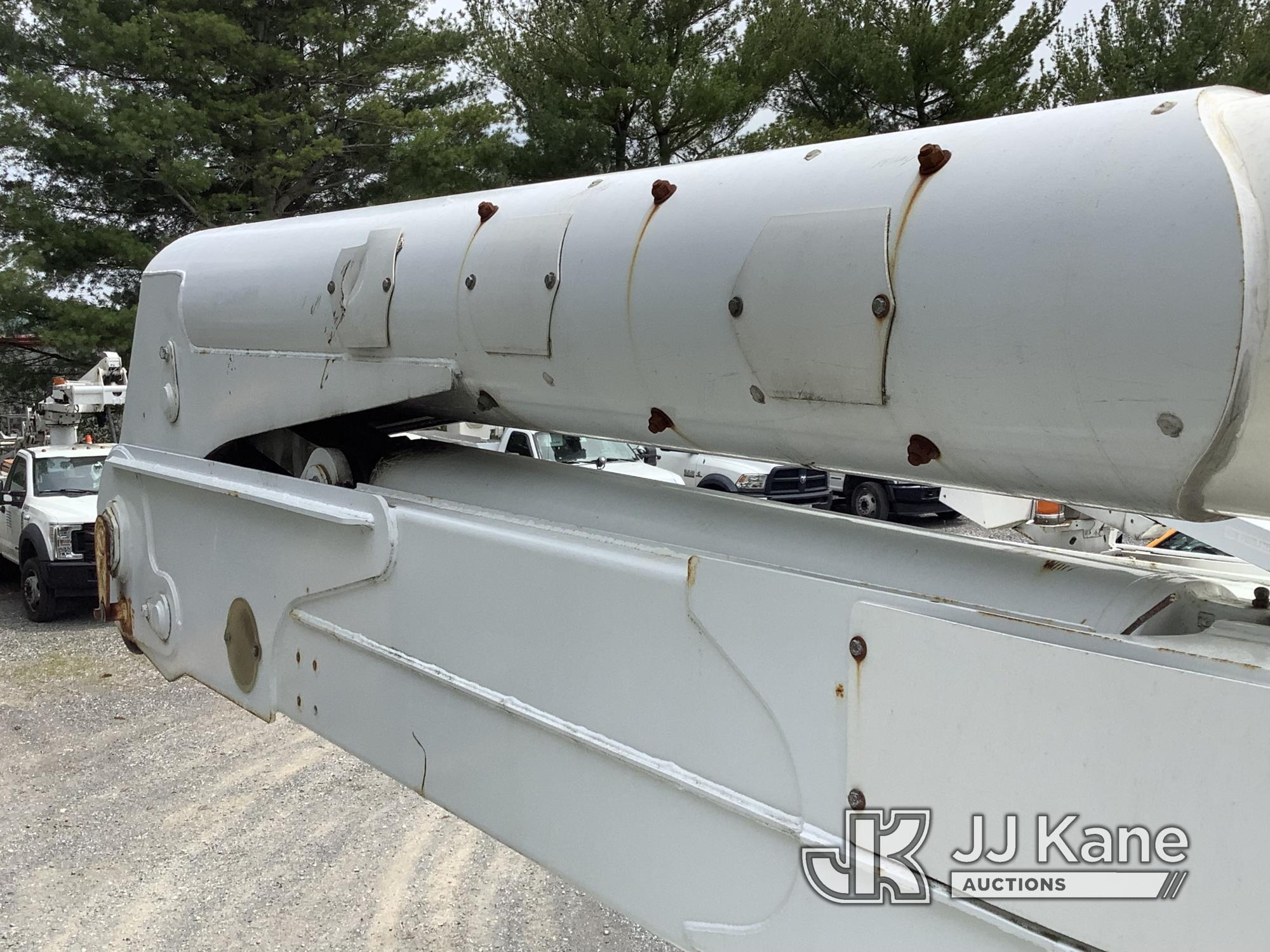 (Frederick, MD) Altec AN55E, Material Handling Bucket rear mounted on 2015 FREIGHTLINER M2-106 Servi