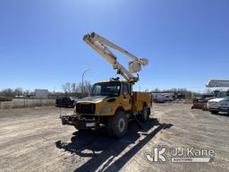 (Rome, NY) Altec L45M, Over-Center Material Handling Bucket Truck center mounted on 2006 Freightline