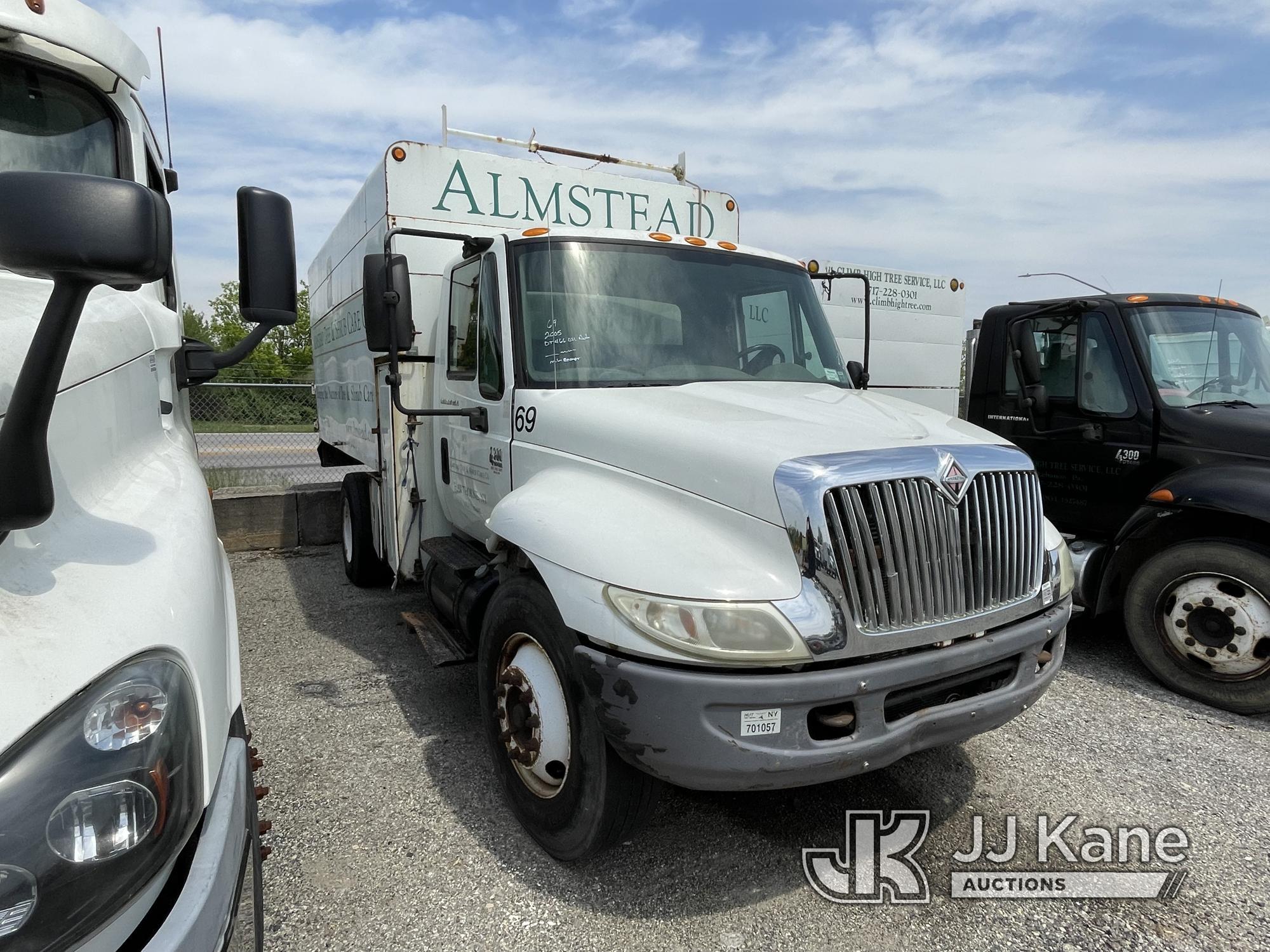 (Plymouth Meeting, PA) 2005 International 4300 Chipper Dump Truck Not Running Condition Unknown, Dri