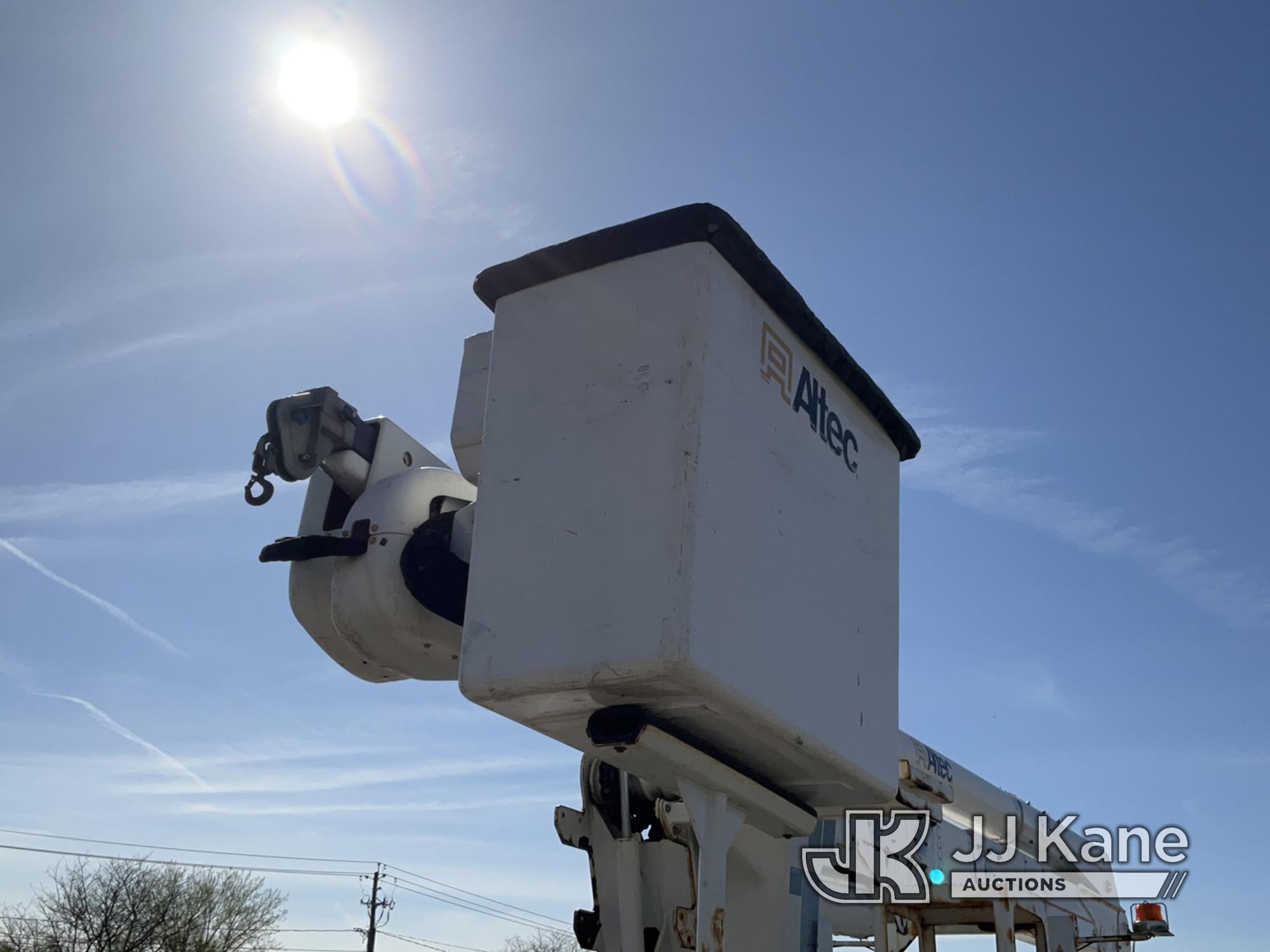 (Rome, NY) Altec AA55, Material Handling Bucket Truck rear mounted on 2016 Freightliner M2 106 Utili