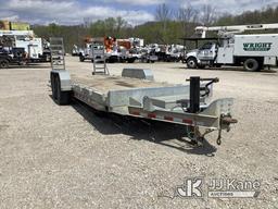 (Smock, PA) 2019 Cam Superline 7CAM20C T/A Galvanized Tagalong Equipment Trailer Broken Deck Board,