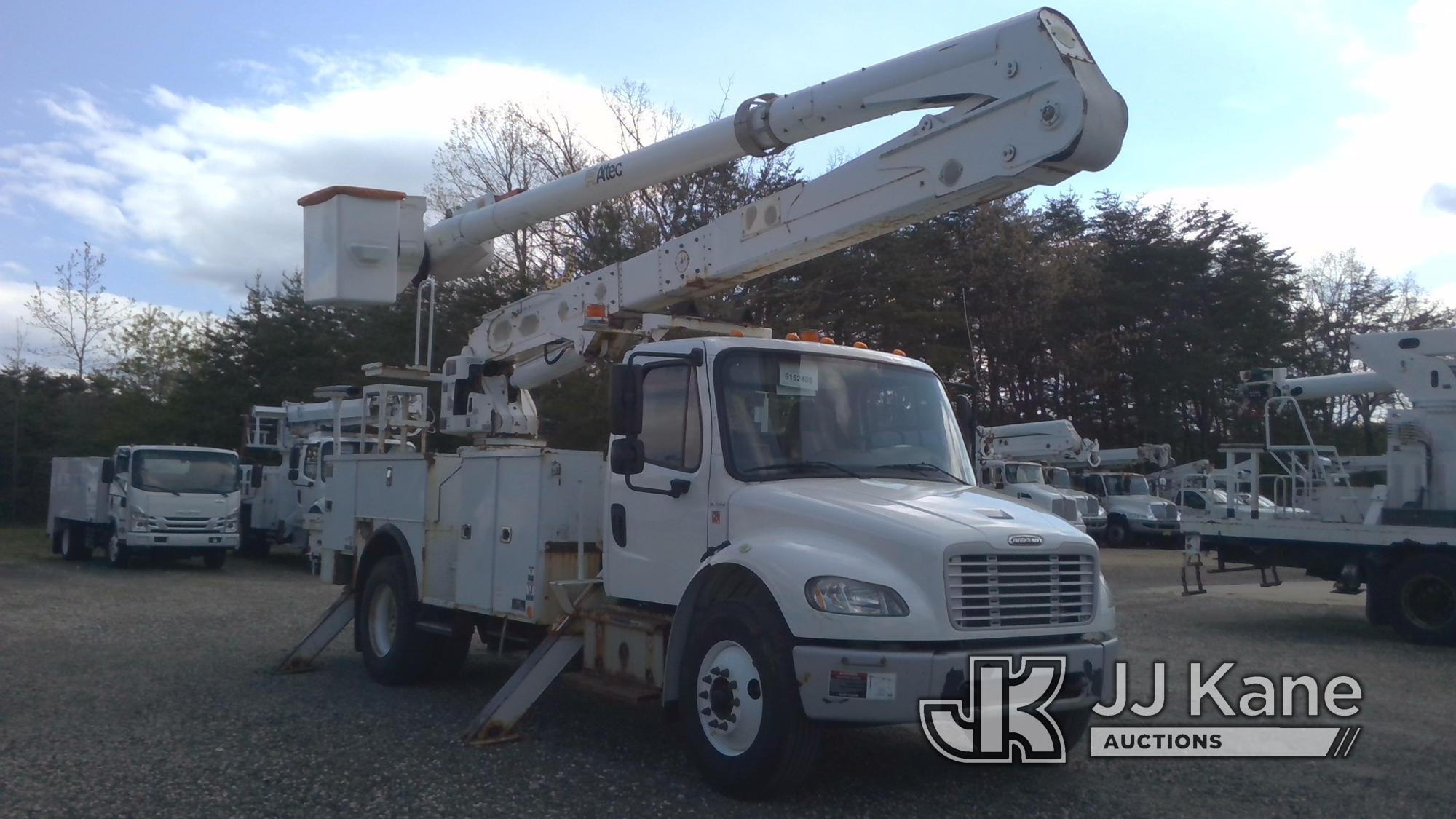 (West Berlin, NJ) Altec AA55, Material Handling Bucket Truck rear mounted on 2017 FREIGHTLINER M2-10