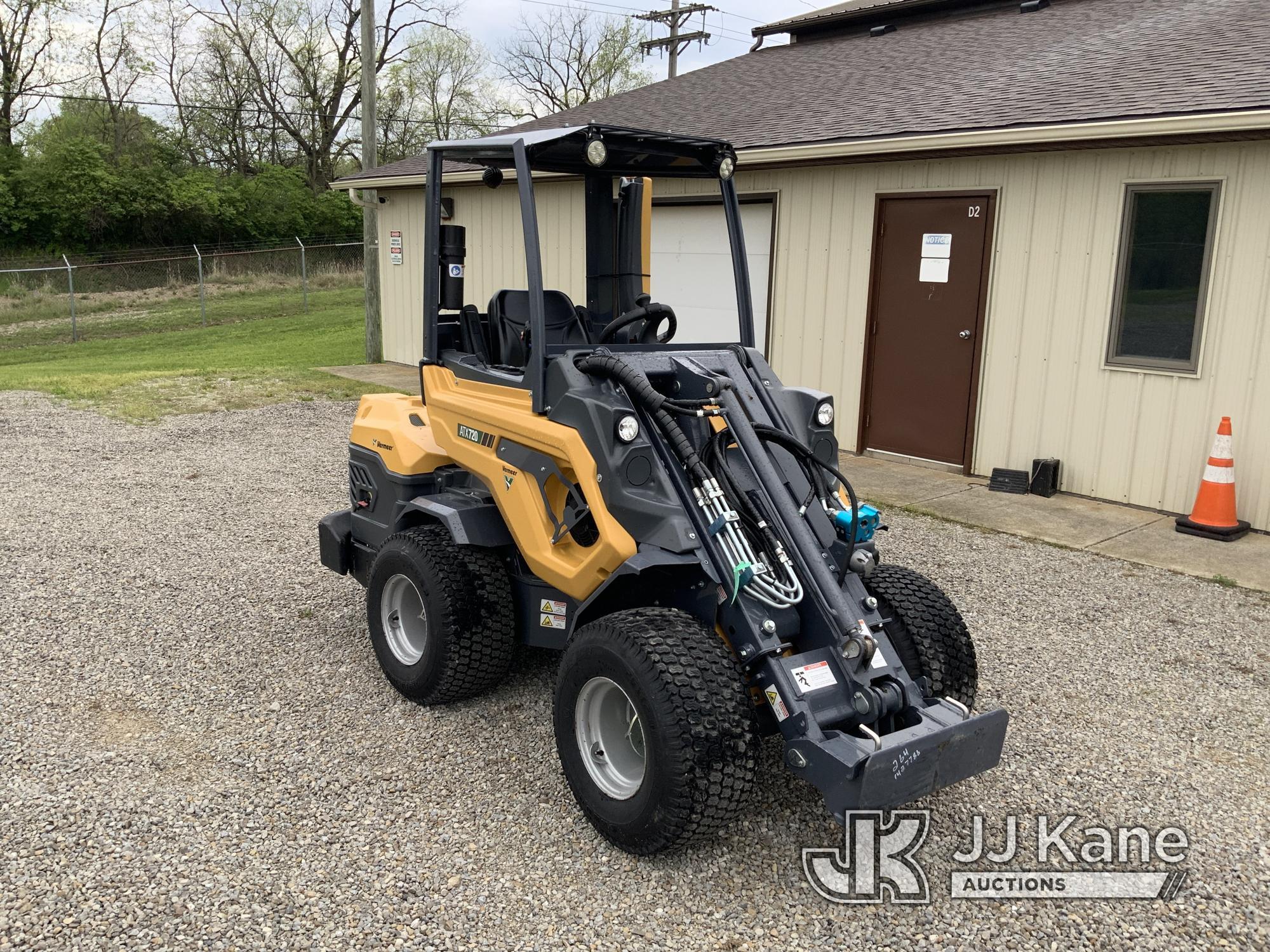 (Fort Wayne, IN) 2022 Vermeer ATX720 Articulating Wheel Loader Runs, Moves & Operates