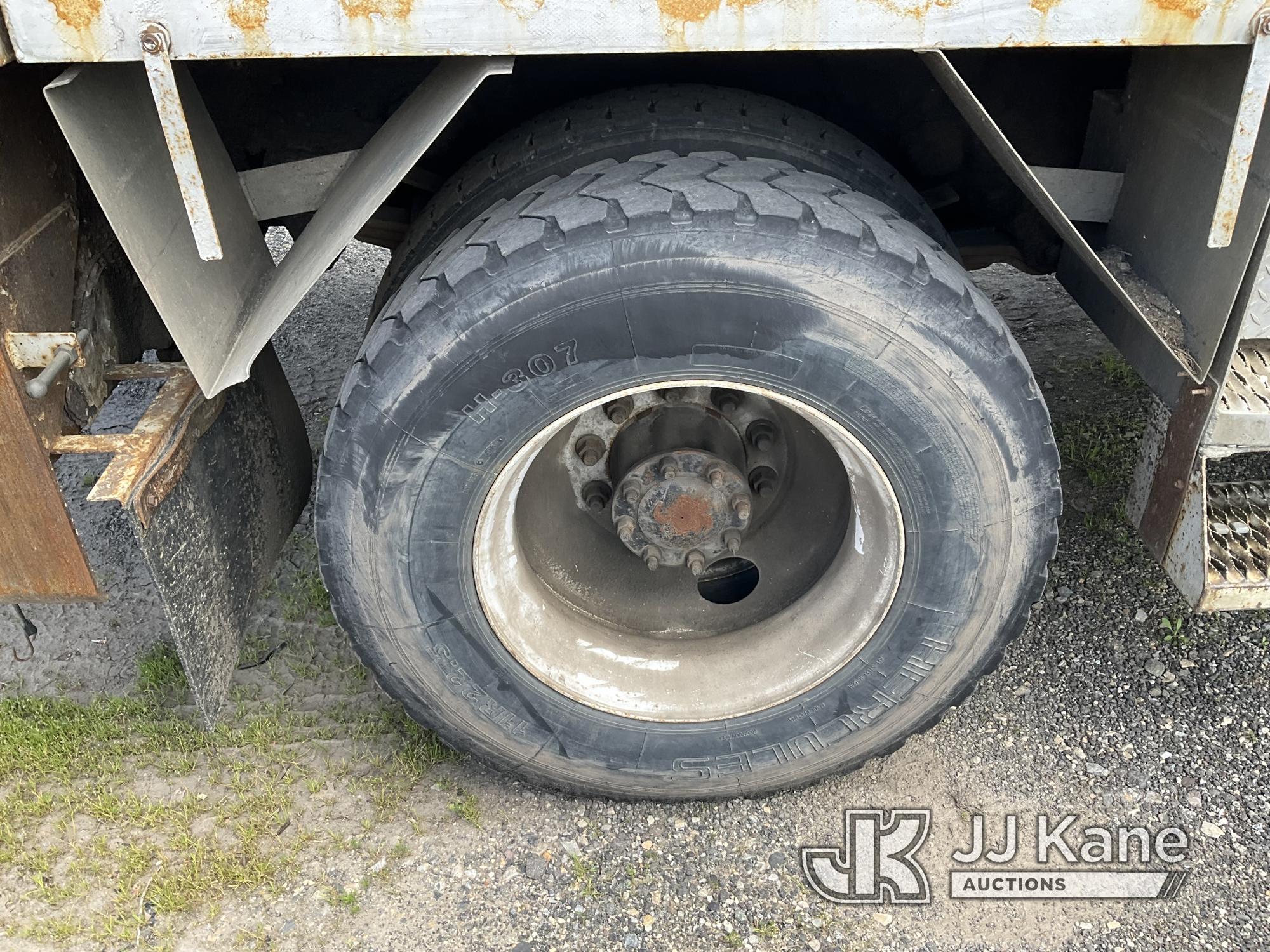 (Plymouth Meeting, PA) Altec DM45-TR, Digger Derrick rear mounted on 2007 Freightliner M2 106 Flatbe