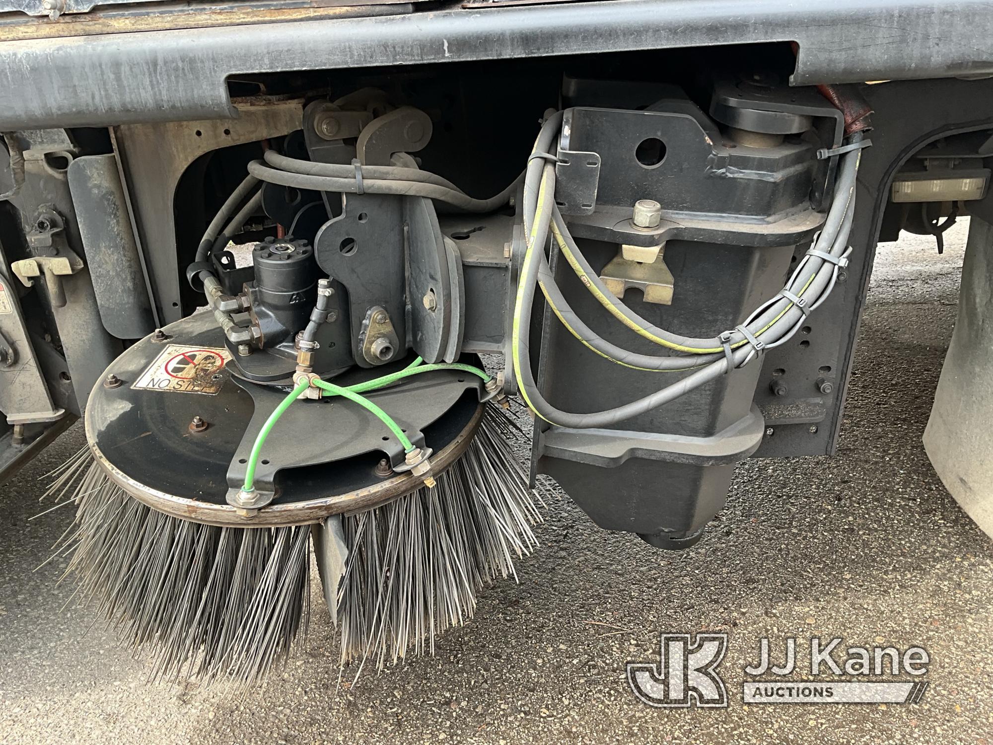 (Mount Pleasant, MI) Vacall AS-13 All sweep, rear mounted on 2013 Freightliner M2 106 Sweeper Runs,