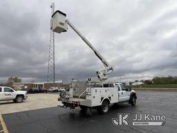 (Marysville, OH) Versalift SST37EHI, Articulating & Telescopic Bucket Truck mounted behind cab on 20