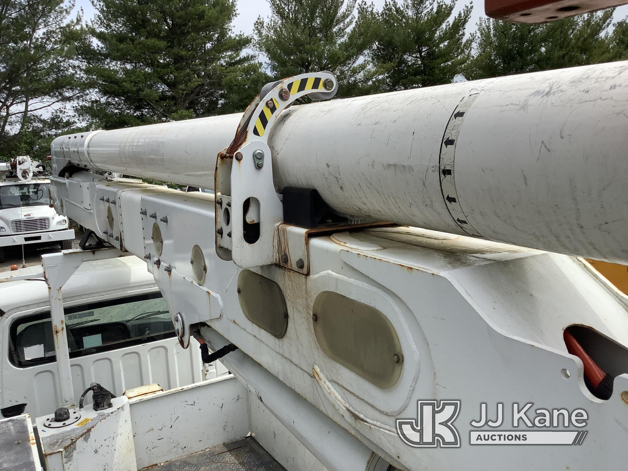 (Frederick, MD) Altec AN55E, Material Handling Bucket rear mounted on 2015 FREIGHTLINER M2-106 Servi