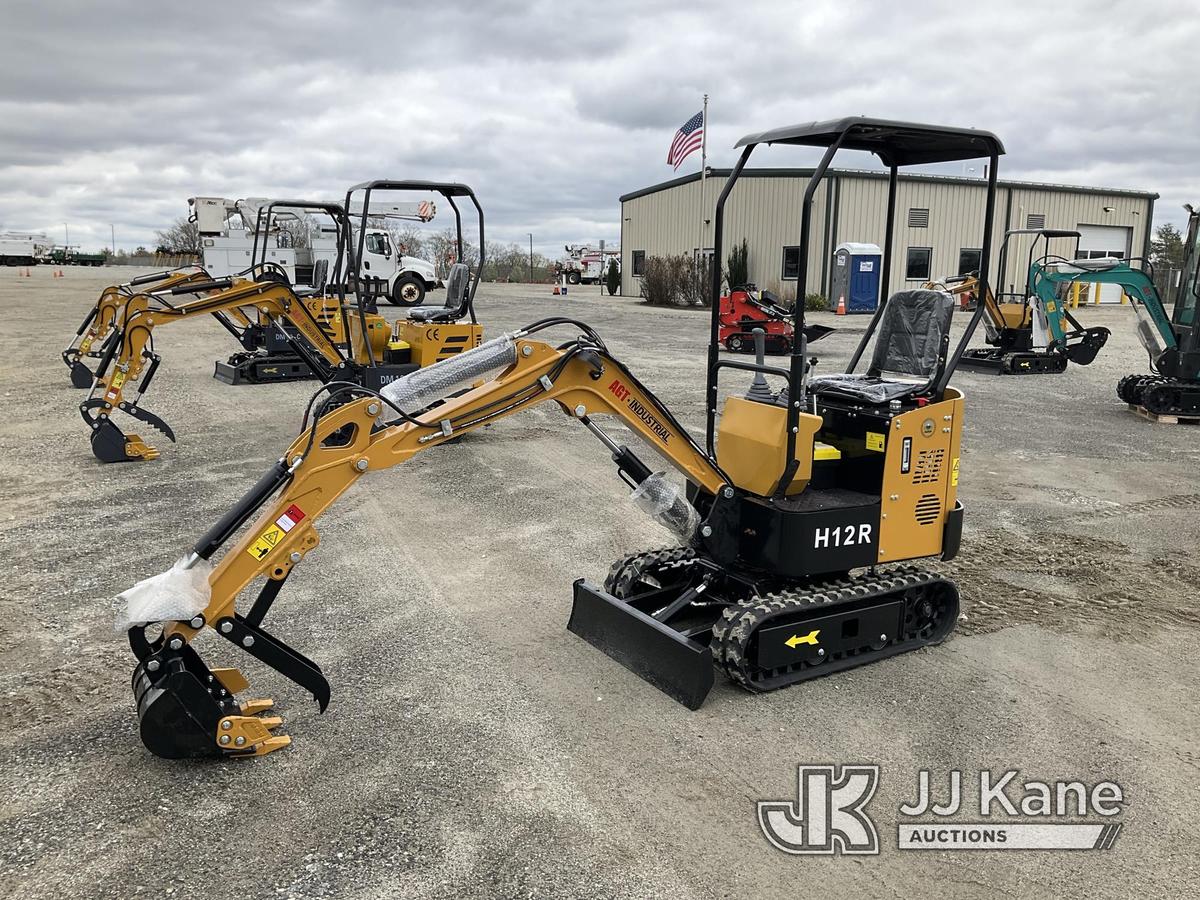 (Shrewsbury, MA) 2024 AGT H12R Mini Hydraulic Excavator New/Unused