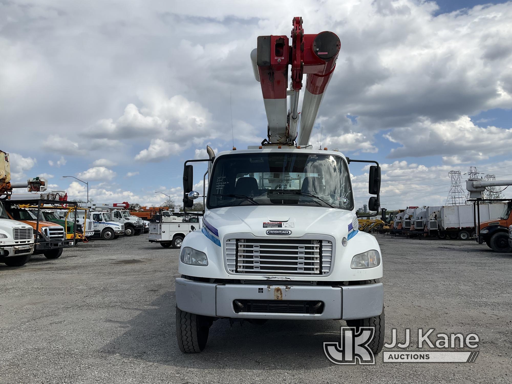 (Plymouth Meeting, PA) Altec LRV-55, Over-Center Bucket Truck center mounted on 2010 Freightliner M2