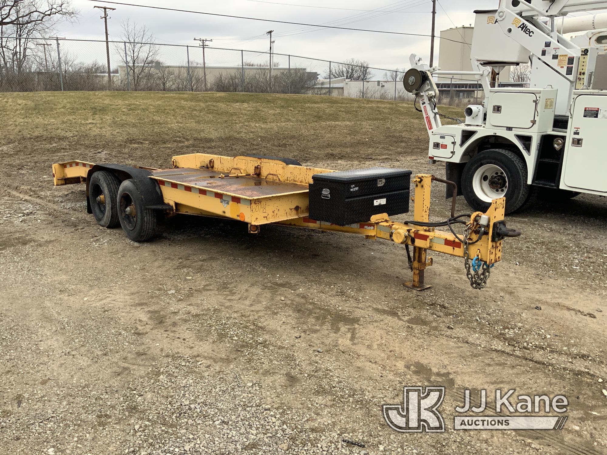 (Fort Wayne, IN) 2008 Butler LT-2018-WA T/A Tilt-Top Tagalong Trailer