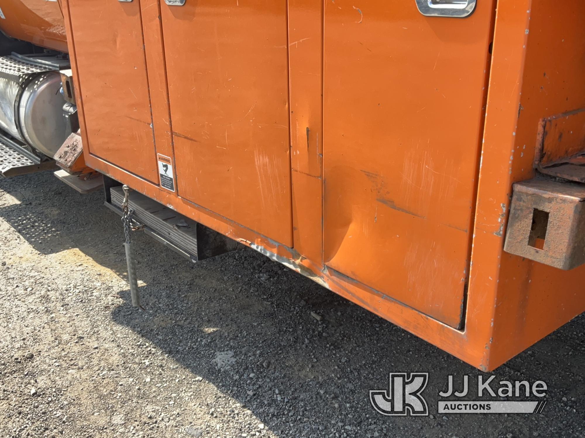 (Plymouth Meeting, PA) Altec LRV60E70, Over-Center Elevator Bucket Truck mounted behind cab on 2011