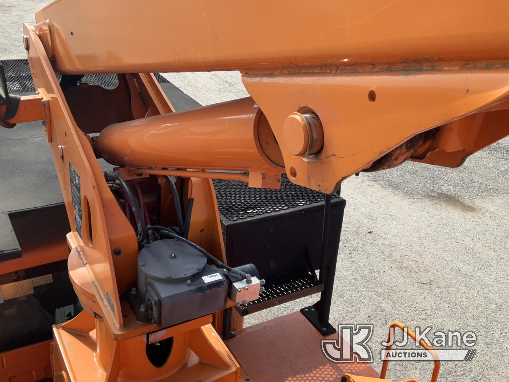 (Plymouth Meeting, PA) Altec LRV60E70, Over-Center Elevator Bucket Truck mounted behind cab on 2011