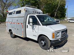 (Plymouth Meeting, PA) 1999 GMC Savana G3500 Cutaway Service Van Runs & Moves, Body & Rust Damage, L