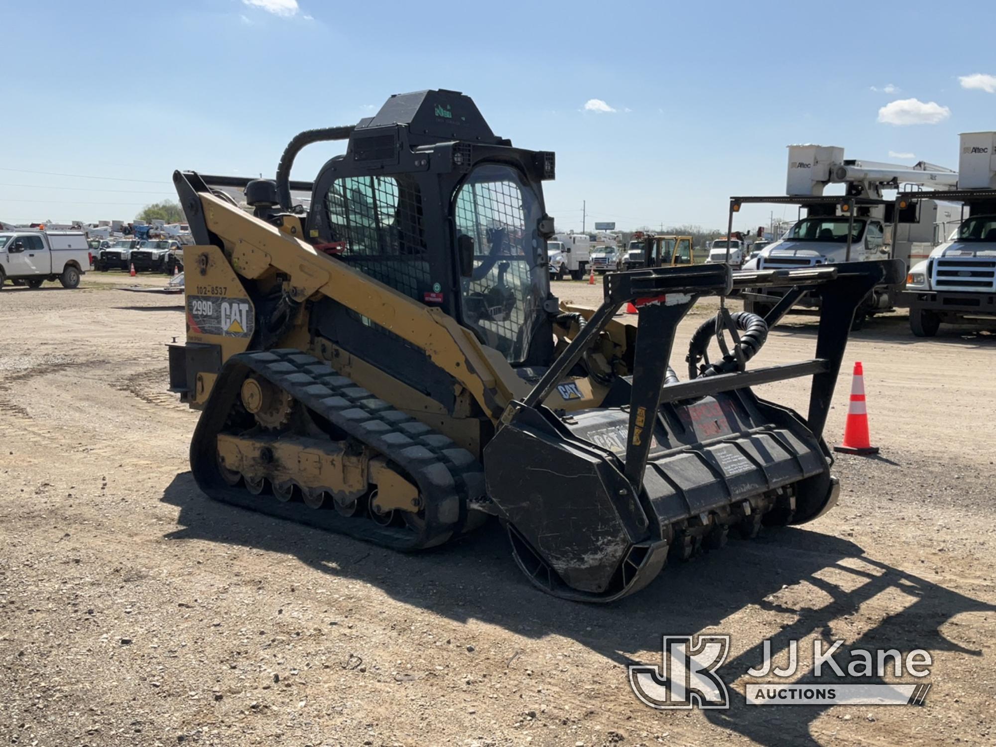 (Charlotte, MI) 2018 Caterpillar 299D Skid Steer Loader Runs, Moves, Loader Operates. Seller States: