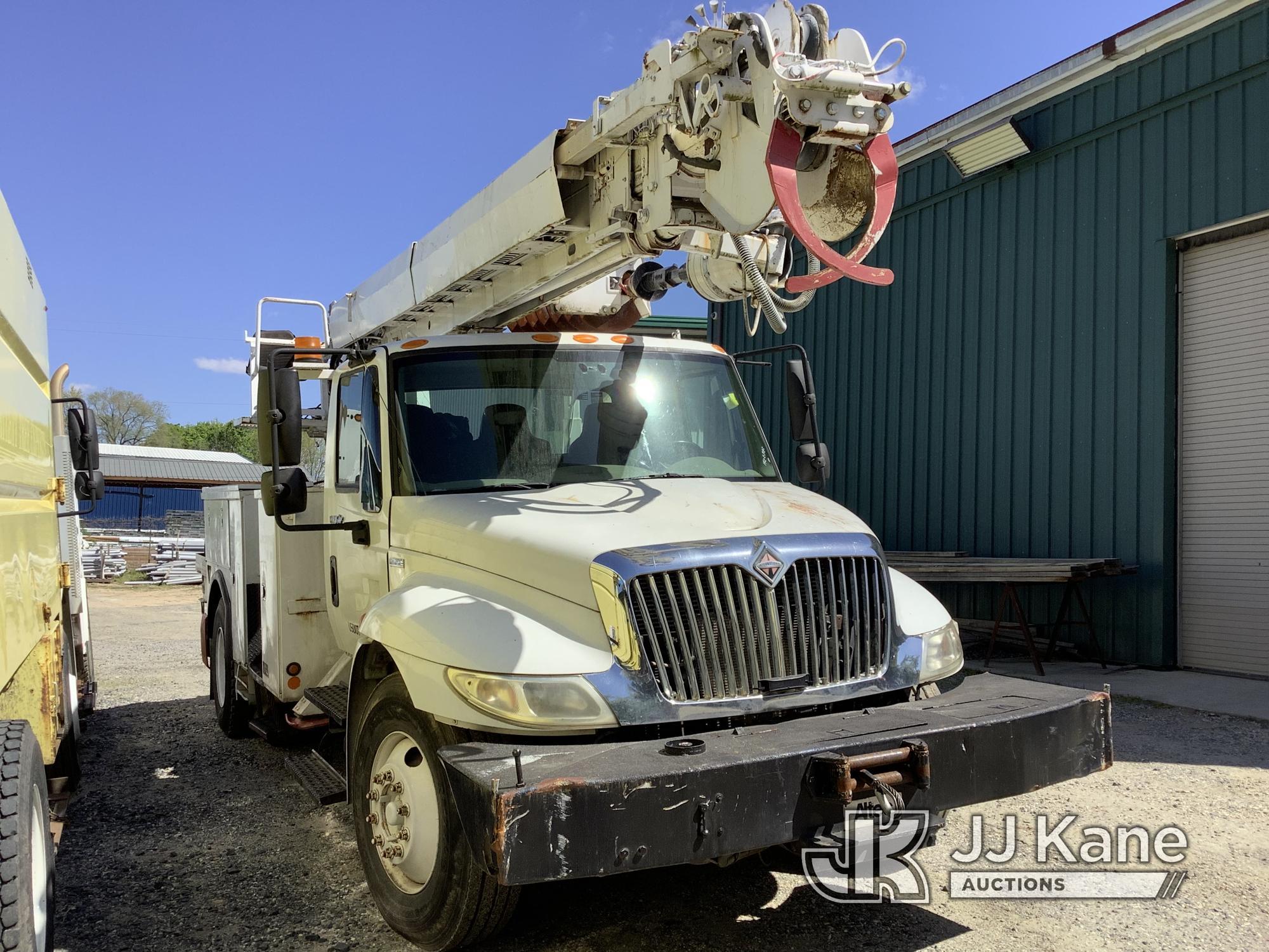 (Harmans, MD) Altec DM47TR, Digger Derrick , 2009 International 4300 Service Truck Not Running, Engi