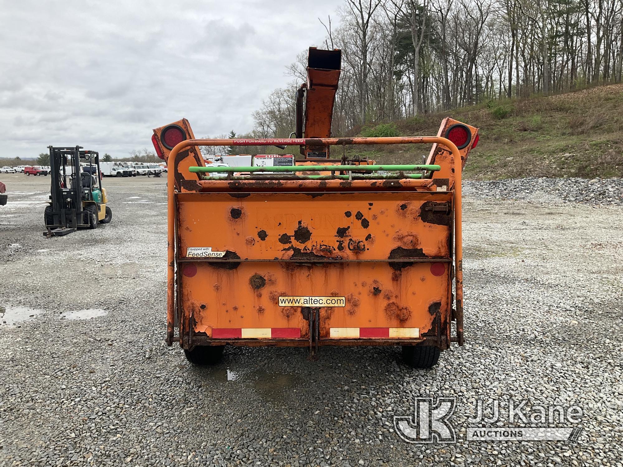 (Shrewsbury, MA) 2015 Altec DRM12 Chipper (12in Drum) Not Running, Operating Condition Unknown, Dama