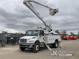 (Pataskala, OH) Altec AA55, Material Handling Bucket rear mounted on 2019 Freightliner M2 Utility Tr