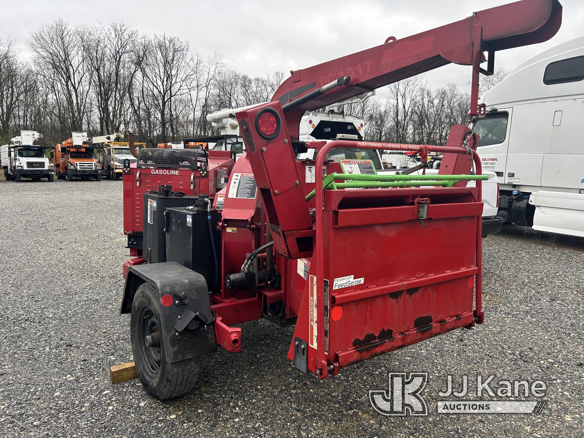 (Hagerstown, MD) 2015 Altec Environmental Products DC1317 Chipper (13in Disc), trailer mtd Not Runni