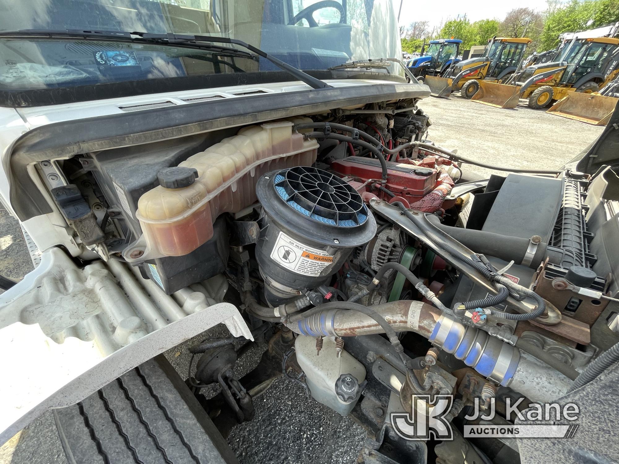 (Plymouth Meeting, PA) Altec AM55, Over-Center Material Handling Bucket Truck rear mounted on 2011 F