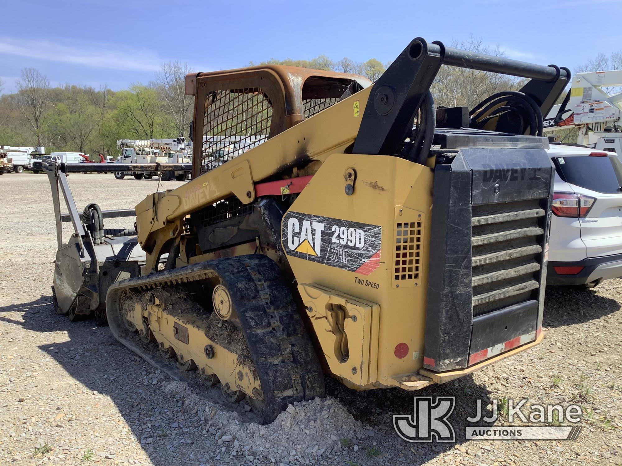 (Smock, PA) 2019 Caterpillar 299D2XHP Skid Steer Loader, Selling with attachment item #1422755 Not R