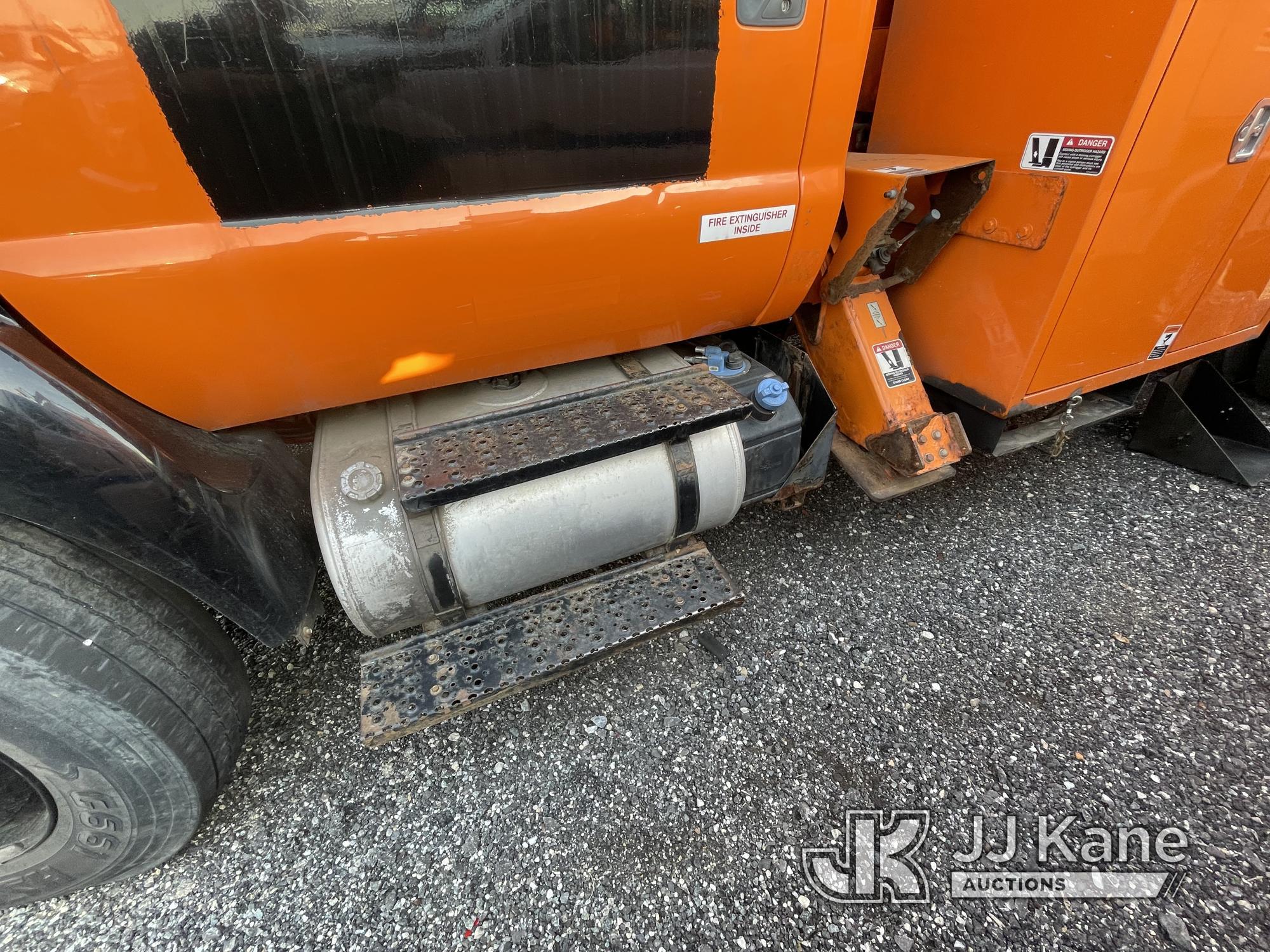 (Plymouth Meeting, PA) Altec LR756, Over-Center Bucket Truck mounted behind cab on 2015 Ford F750 Ch