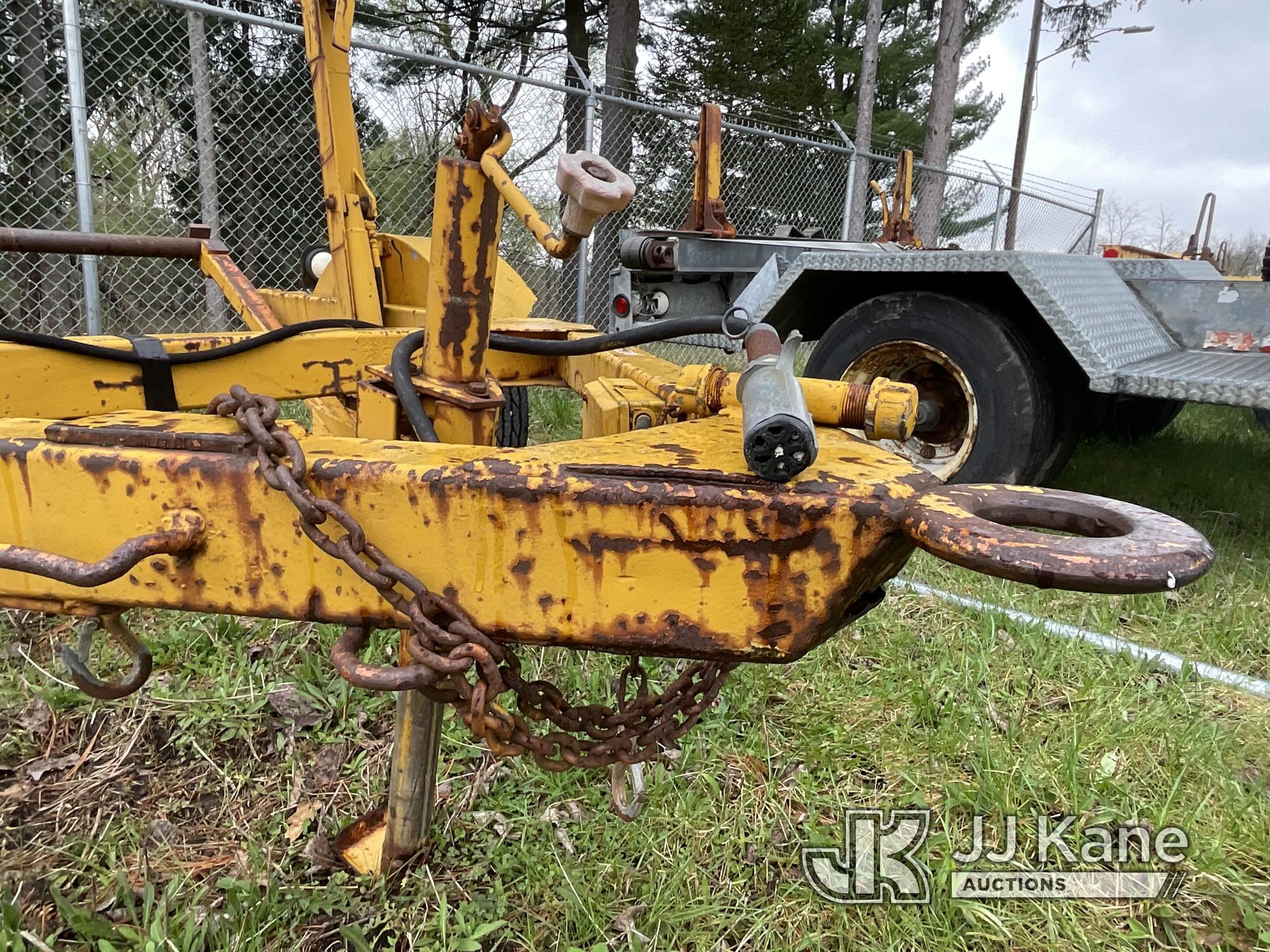 (Victor, NY) Baker Equipment Engineering Co HWSC4 Self-Loading Hydraulic Reel Trailer No Title)(Body