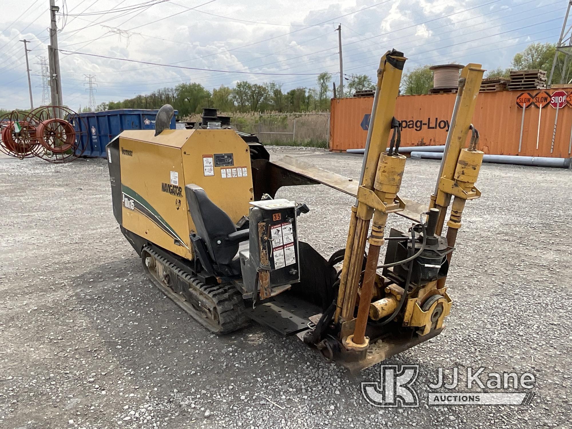 (Hobart, IN) 2017 Vermeer Corporation D10x15 Series III Directional Boring Machine Runs, Moves & Ope