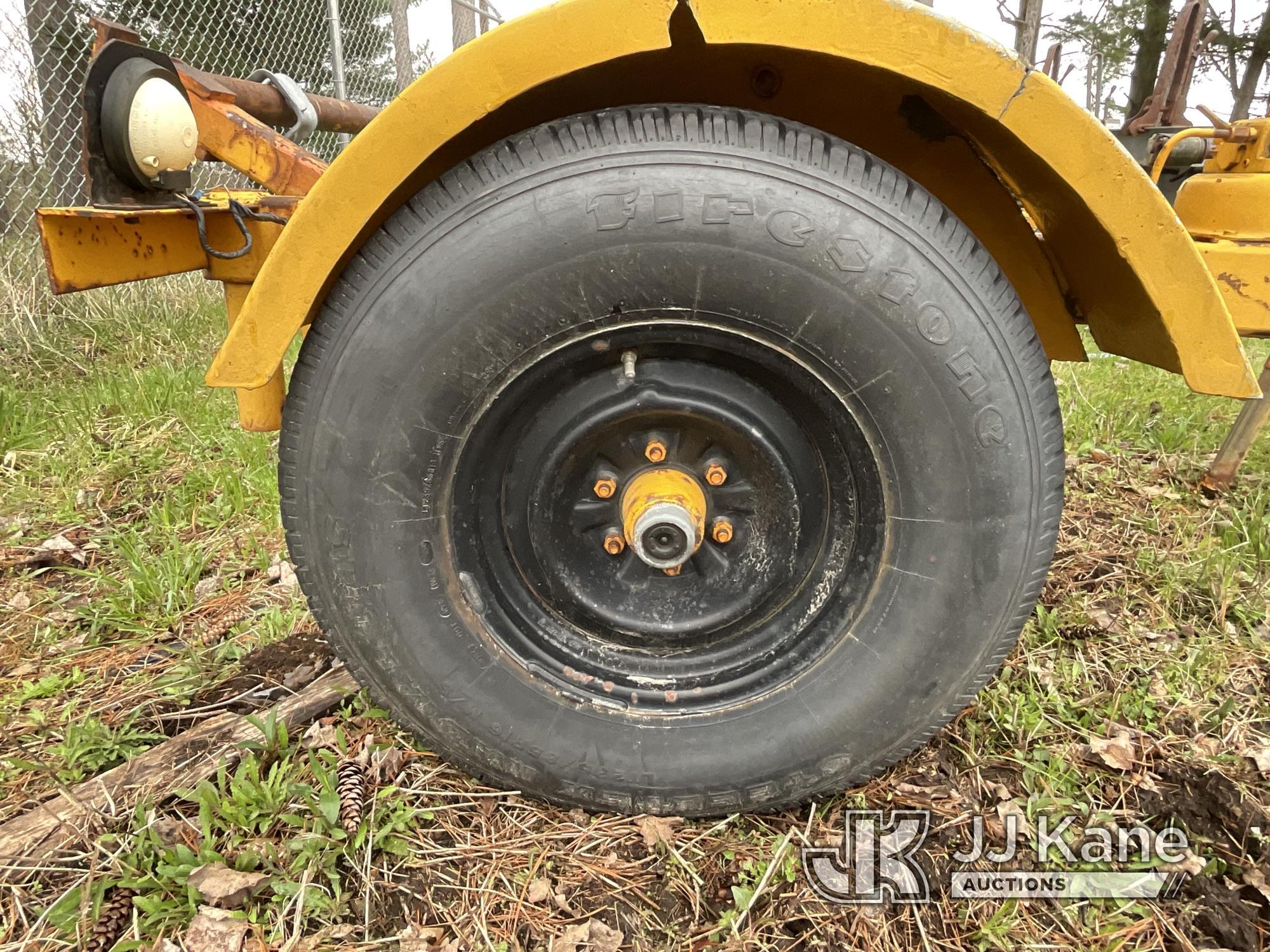 (Victor, NY) Baker Equipment Engineering Co HWSC4 Self-Loading Hydraulic Reel Trailer No Title)(Body