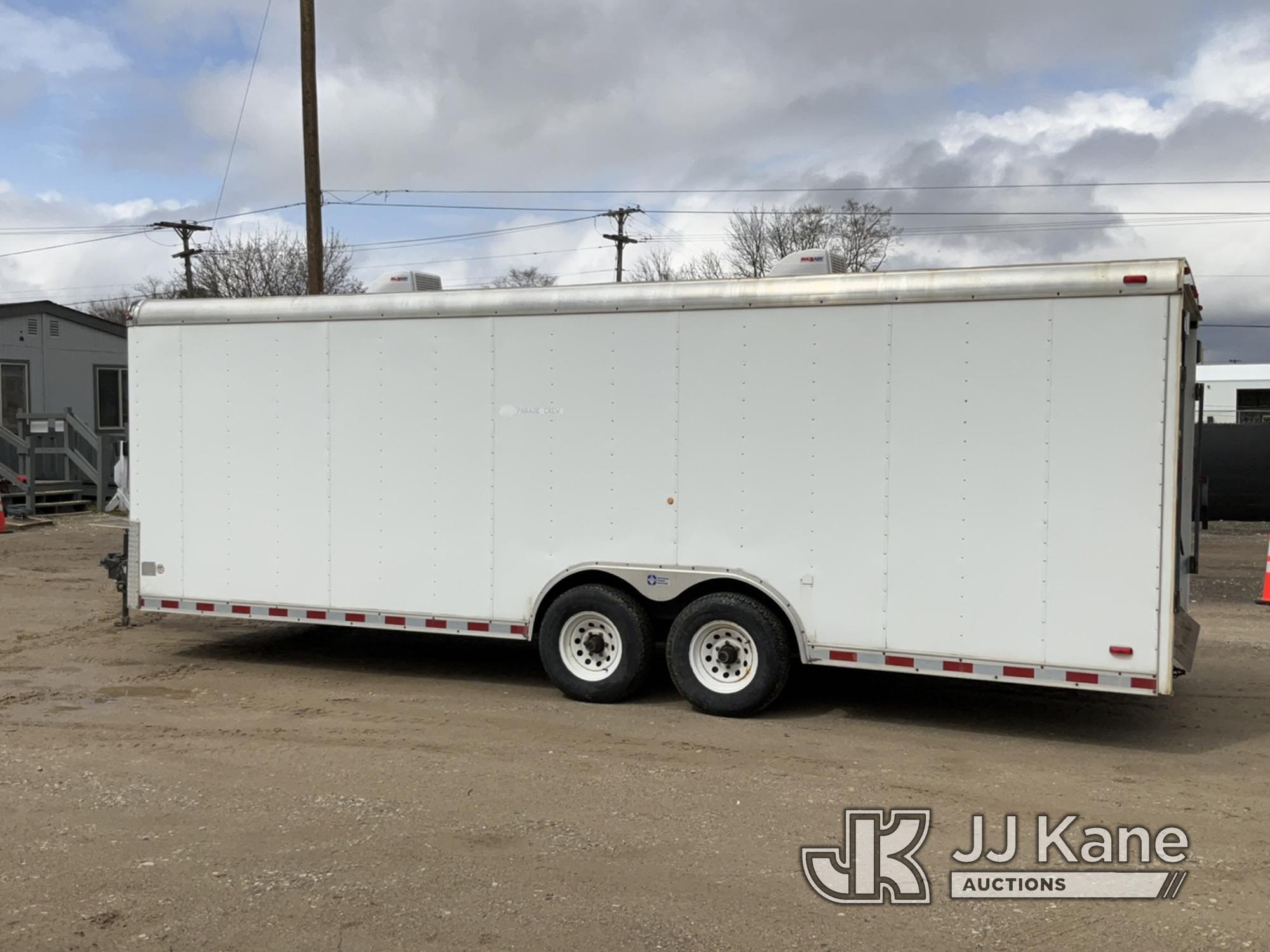 (Charlotte, MI) 2005 Pace American CS818TA3 T/A Enclosed Cargo Trailer Rear Door Removed - Located i