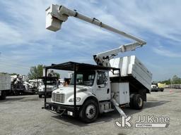 (Plymouth Meeting, PA) Altec LRV-56, Over-Center Bucket Truck mounted behind cab on 2012 Freightline