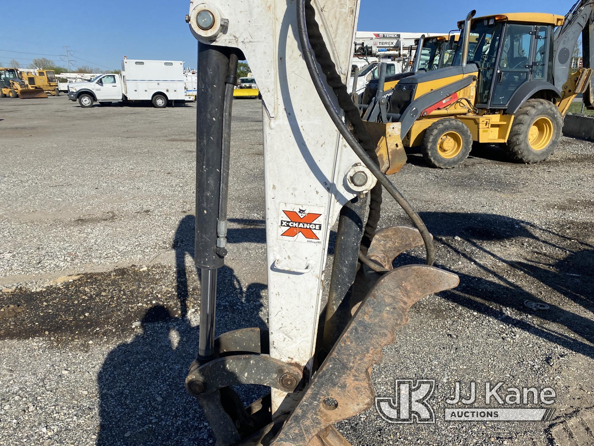 (Plymouth Meeting, PA) 2018 Bobcat E35I Mini Hydraulic Excavator Runs Moves & Operates