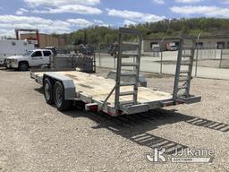 (Smock, PA) 2019 Cam Superline 7CAM20C T/A Galvanized Tagalong Equipment Trailer Broken Deck Board,